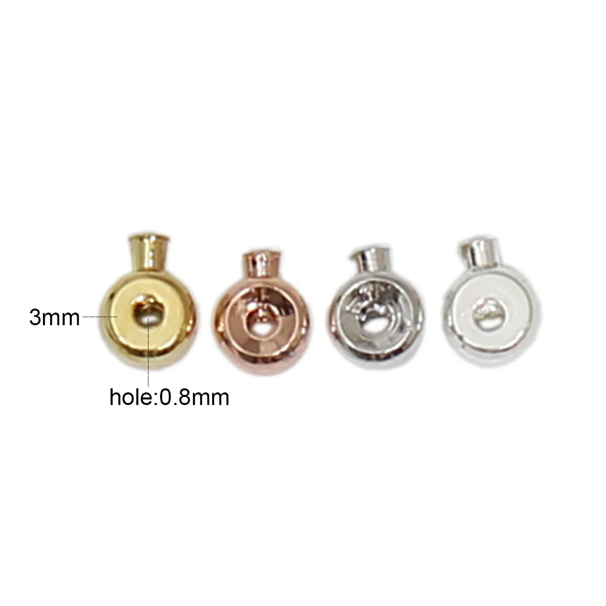 Brass Button for Wire Circui Jewelry Finding for Jewelry Making Wholesale Beadsnice ID 40039