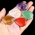 25x 33mm Natural Crystal Agate Stone Pendant Amethyst Powder DIY Jewelry Carved Gemstone Technique for Christmas Decorations