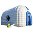MWE Large Inflatable Nightclub Inflatable Party Tent Disco Cube Air Cube House for Event Birthday Wedding Party with Blower