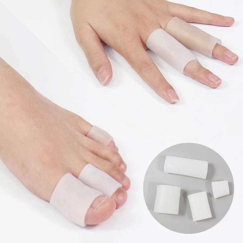 Soft Silicone Finger Tube Protector De Tubo Dedo Silicona Suave Protecteur Doigt En Souple Toe