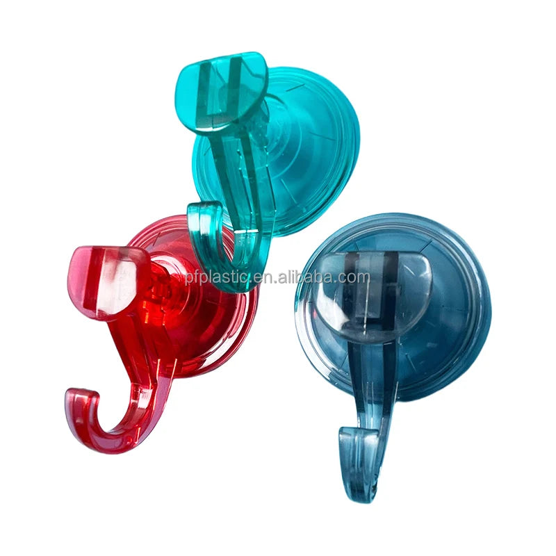 Plastic Suction Hook Vacuum Suction Cup Hooks Seamless Towel Hook