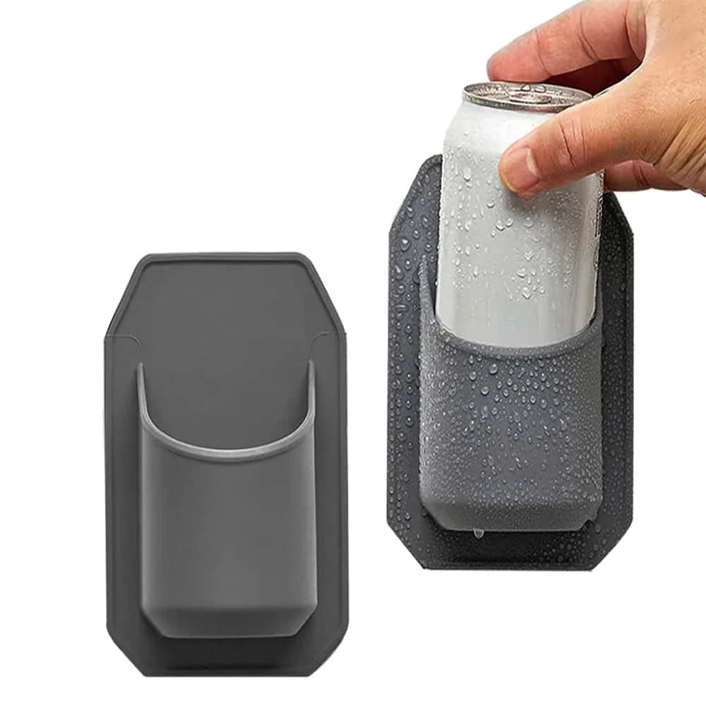 New Beer Holder for Shower Portable Shower Drink Cup Bottle Holder for Beer Can and Beveage Multifunctional Wall-mounted Holder