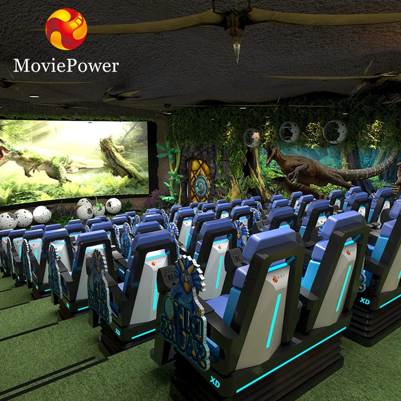 5D 7D Mobile Cinema Truck Cinema 3D Movie Theatre Simulator Cinema Equipment for Party