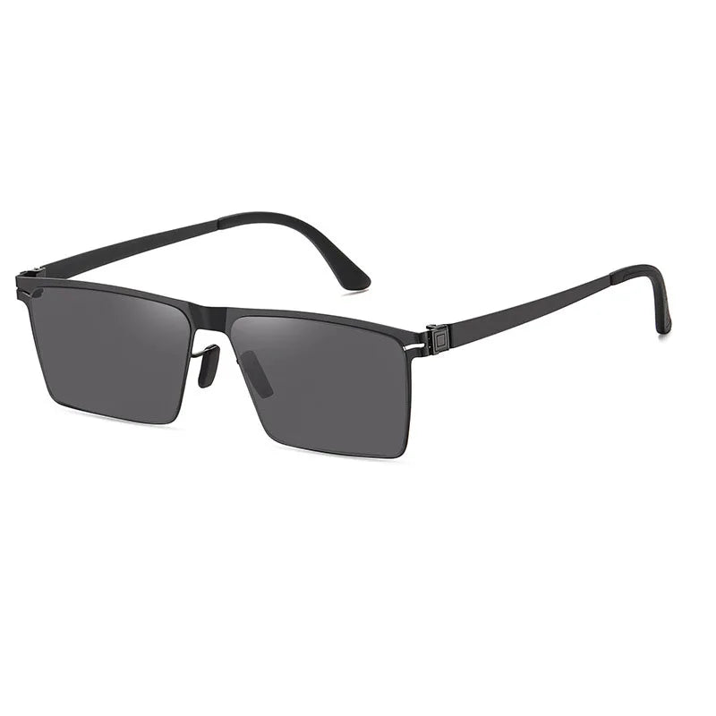 High Quality Fashion Design Wholesale Men Metal Frame Sunglasses CE Standard UV400 Polarized Sunglasses