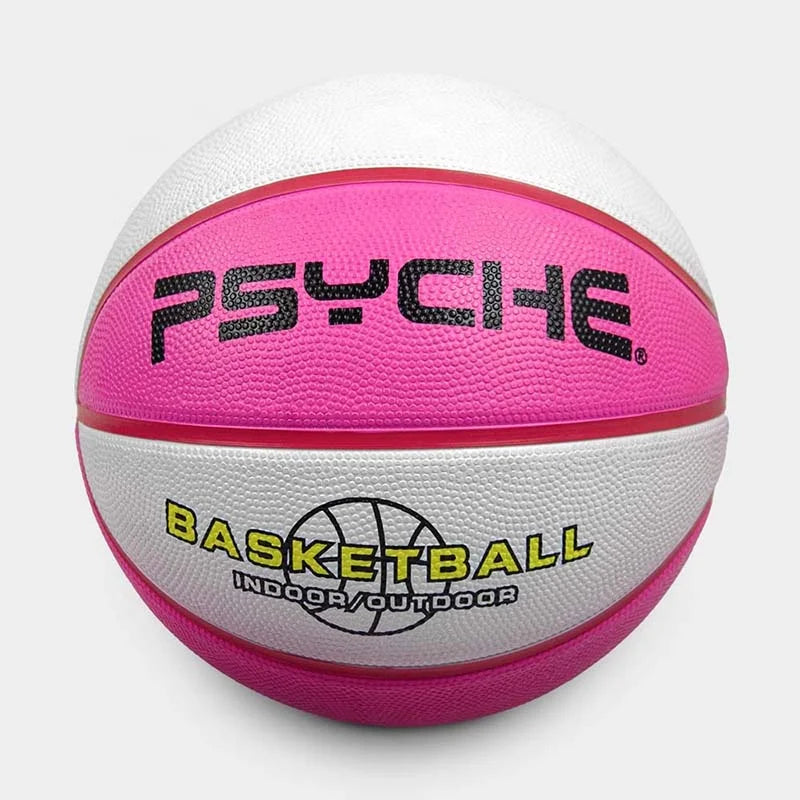 PSYCHE Custom Outdoor Rubber Basketball Street Basketball Ball Design