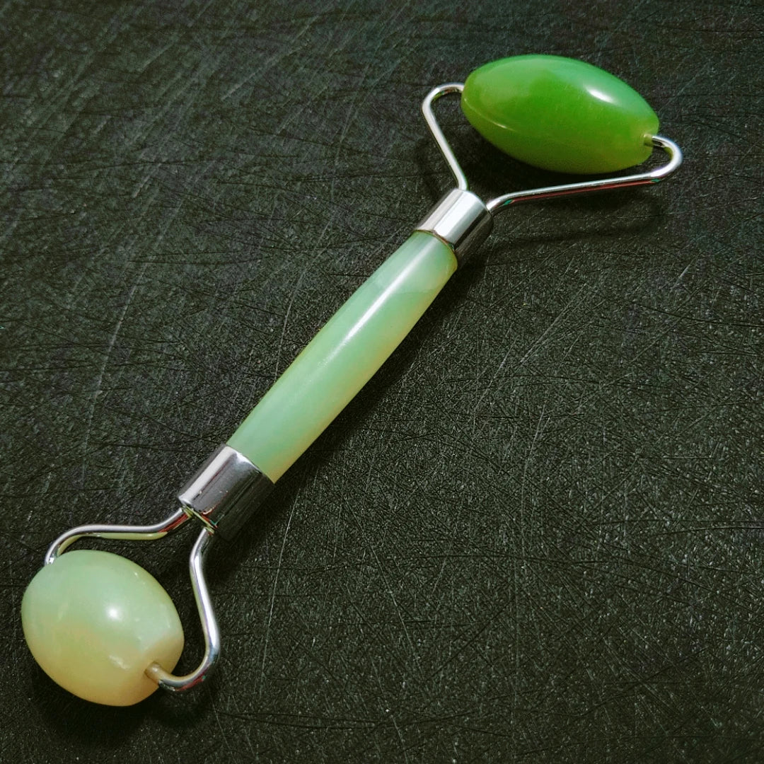 Hongzhuo Wholesale Price Face Lifting Crystal Stone Gemstone Natural Stone Xiuyan Jade Roller