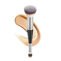 Double Head Foundation Make-up Nose Shadow Brush Contouring Blending Dual Ended Makeup Brush Aluminum Double Ended Makeup Brush
