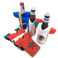 Wholesale Neoprene Jacket Coat Shape Insulated Beer Soda Bottle Cover Sleeve Kuzzies Can Cooler Stubby Holders With Logo
