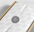Custom Printed Eco Friendly Gold Logo Gold Brand Packaging Tissue Paper Wrapping