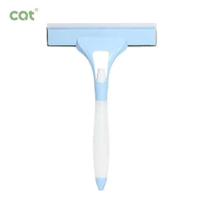 Multifunctional Liquid Plastic Handle Squeegee with Spray Bottle Added Glass Cleaning Wiper for Window Cleaning