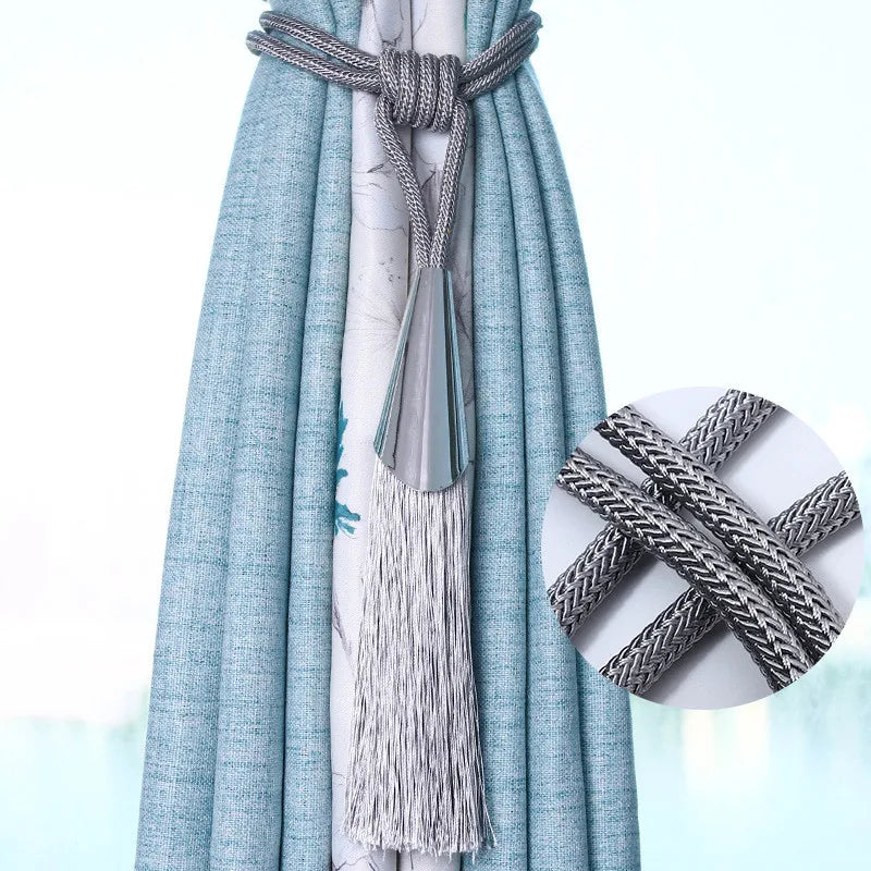 European Sequin Single Ball Tie Rope Simple Tassel Tie Rope Curtain Hanging Ball Curtain Accessories