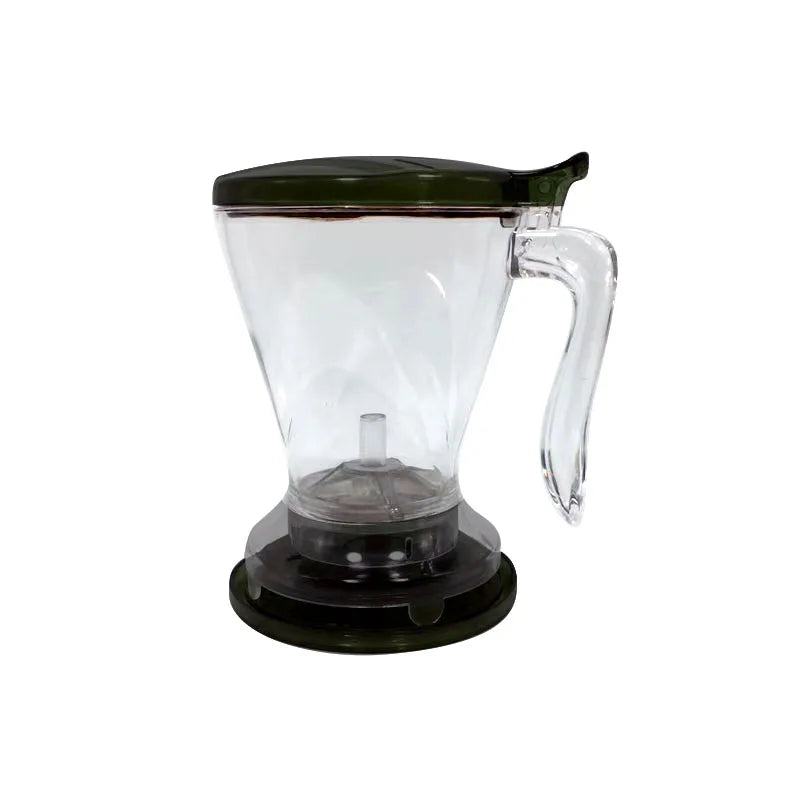 20oz Bottom Dispensing Easy Loose Leaf Tea Infuser Perfect Tea Maker Plastic Tea Pot with Stainless Steel Filter