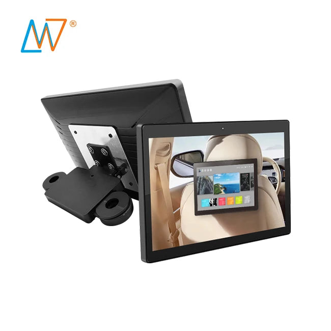 Anti-Vibration Factory OEM 10 Inch 3G 4G Android Ads Display Digital Signage Taxi Car Advertising Screen