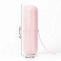 Portable Travel Toothbrush Cup Creative Bathroom Sets for Couple Brushing Teeth Wash Cup with Portable Toothbrush Box