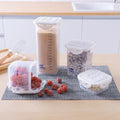 Kitchen Spice Jar Storage Rack sealed Jar Kitchen Storage and Organization Plastic Storage Jar Set