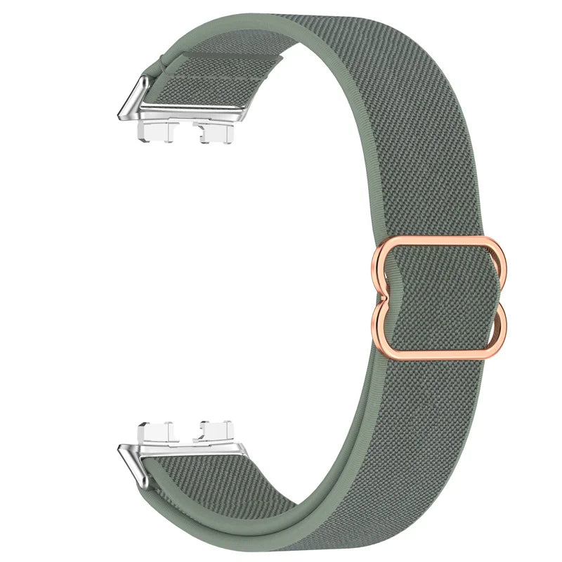 Elastic Nylon Loop Bracelet for Huawei Band 10 9 8 Strap Nylon Correa
