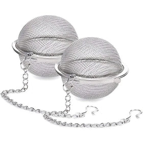 Wholesale Mesh Tea Ball 4.5/5.5/7cm Tea Strainer Maker Stainless Steel Tea Infuser