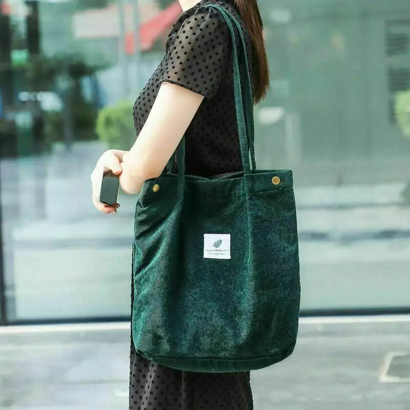 Luxury Women's Corduroy Bag  Designer Designed High-Grade Corduroy Tote Bag