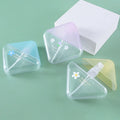 Wholesale 50ml Square Clear PET Plastic Cosmetic Perfume Spray Bottles Portable Refillable with Pump Sprayer for Travel Use