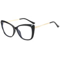 New Arrival Colorful Frame Cat Eye Women Anti Blue Light Glasses TR90 Frame Computer Game Blue Light Glasses 2022