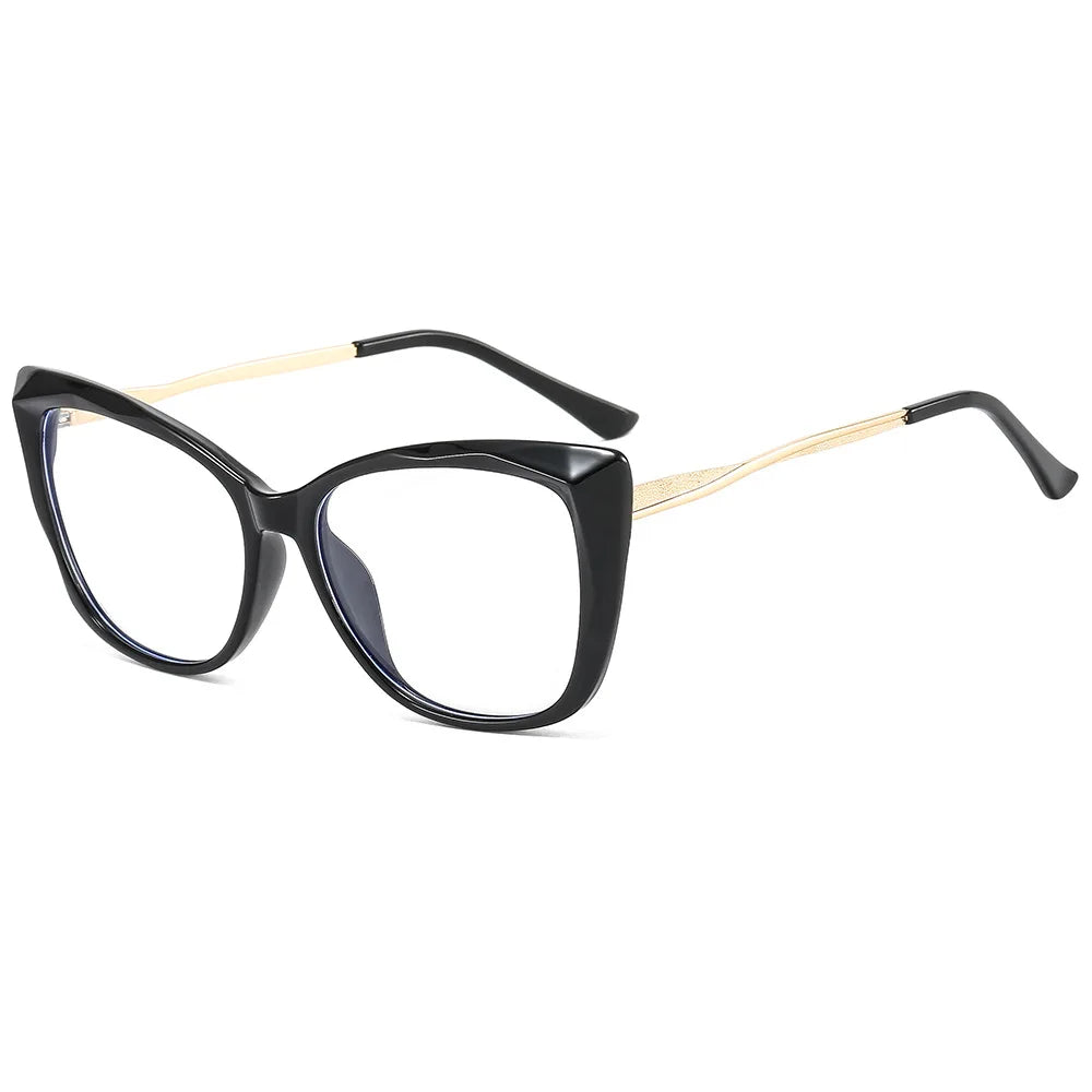 New Arrival Colorful Frame Cat Eye Women Anti Blue Light Glasses TR90 Frame Computer Game Blue Light Glasses 2022 MegaBDM