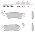 Brembo Orthotic Insoles for FANTIC 250 XEF 21-22 Race Front Pads