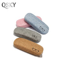 Wholesale Cheapest Custom Logo Glasses Case Colorful Myopia Eyeglasses Boxes Glasses case Wholesale Fashion Optical Glasses case