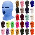 Winter Windproof Full Face Cover Ski Mask Custom Logo Unisex 3-Hole Knitted Sports Character 100% Acrylic Balaclava