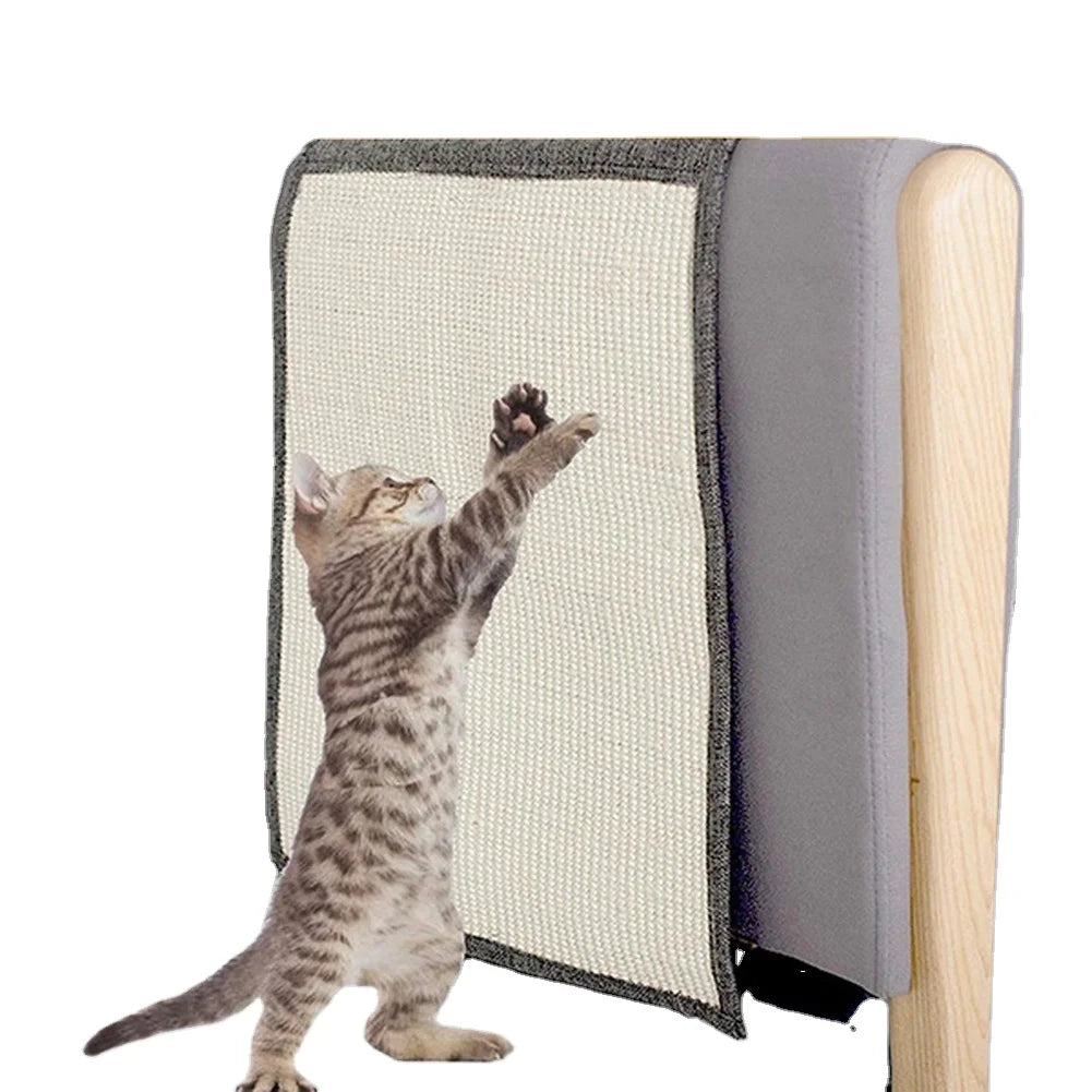 Natural Sisal Cat Scratch Mat Sofa Protector Cat Scratcher Sofa Cover to Prevent Furniture Scratch