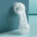 Baby Safety Clear Plastic Drawer Cabinet Locks 9.6x3.6cm 14g Model C-003 for Secure Kids Room Drawers Sample Available
