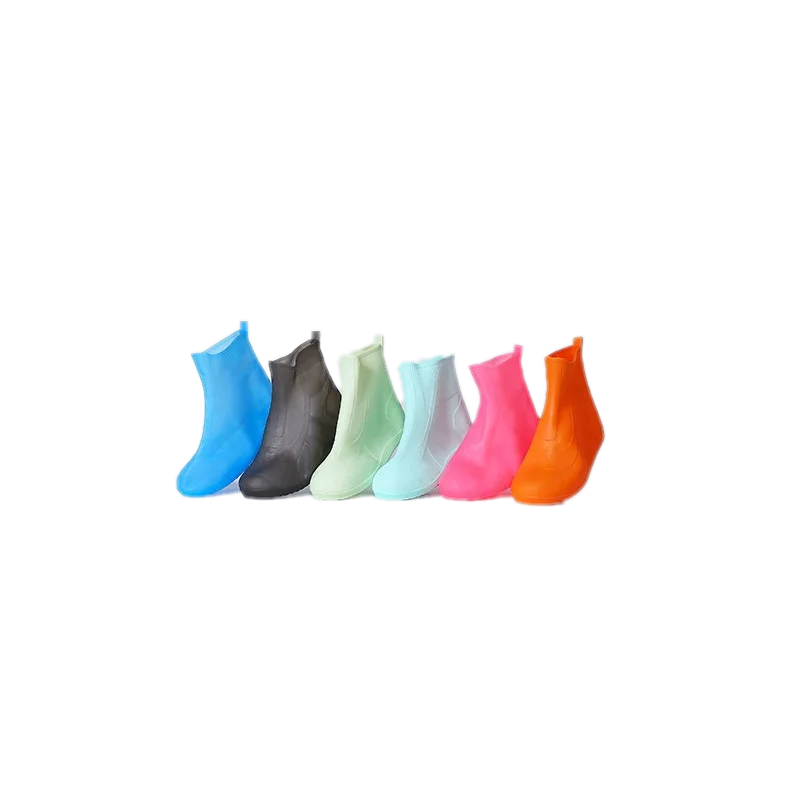 Thickened Reusable TPE Eco-Friendly Waterproof Foldable Anti-slip Shoe Covers for Cycling