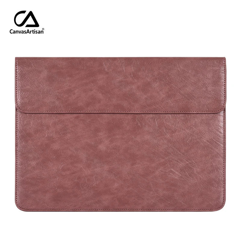 In Stock PU Slim Waterproof Protection Bag Laptop Sleeve for DELL