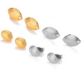 Linsa Jewelry's New Stainless Steel Gold Findings Maple Bohemian Circular Openwork Weaving Ear Hook Jewelry Jewelry Components