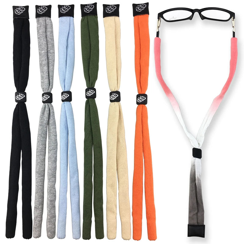 Adjustable Cotton Sunglasses Lanyard Custom Eyewear Retainer Chain Rope Strap Comfortable Eyeglass Cord for Optimal Vision