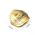 Hot-selling Custom 3d Embossed Metal Sticker Cosmetics Bottle Packaging Labels Stickers