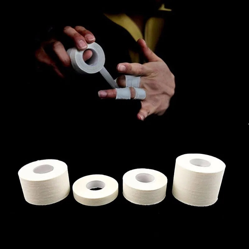 White Cotton Zinc Oxide Sport Athletic Tape for Ankle Weight Lifting Other Sports BJJ  Finger Tape Athletic  Sports Tape