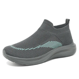 New Green Sports Women Flat Fashionable Sneakers Lady Casual Shoes