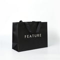 Excellent Quality Promotional Bag Pack Luxury Shopping Bag with Ribbon Handle