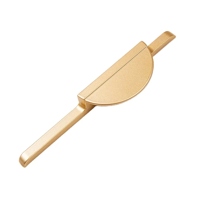 JAYA Semicircle Cabinet Handles Drawer Pulls Dresser Pulls Knobs Modern Gold Black Kitchen Cabinet Handles Wardrobe Handle