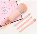Gmagic 4 in 1 Portable Beauty Cosmetic Synthetic Hair Eyeshadow Makeup Brushes Eye Makeup Brush Set for Beauty