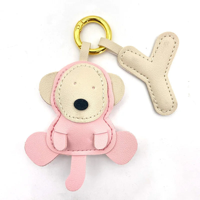 Newest Design Cute Luxury Leather Keychain Accessories Key Ring Key Chain Keychain
