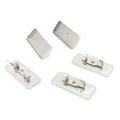 Geometric Rectangle Charm 10*25mm Brooch Stainless Steel Jewelry Findings Brooch Safety Pin