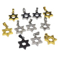 Menorah David's Stainless Steel Men's Jewish Star of David Pendant Gift Wedding Jewish Necklace Jewelry Men and Women