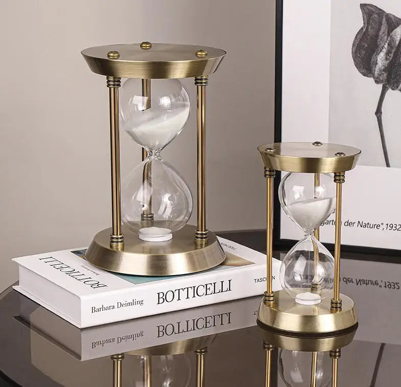 Metal Sand Watch 60 Min  Hourglassr Sand Time