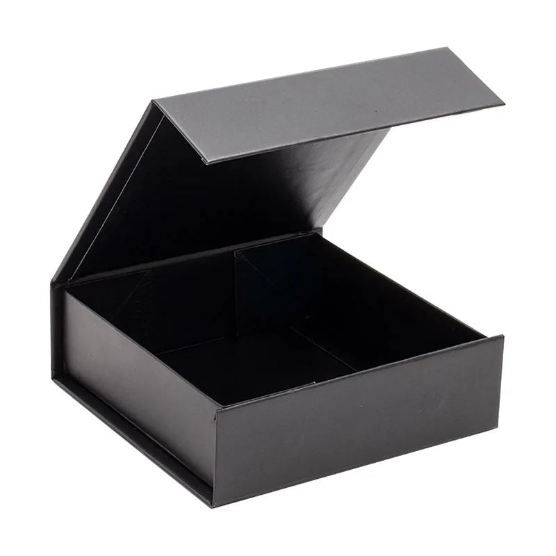 Direct Selling Magnetic Box Cheap Black Candles Scarves T-Shirts Square Gift Box with Lid