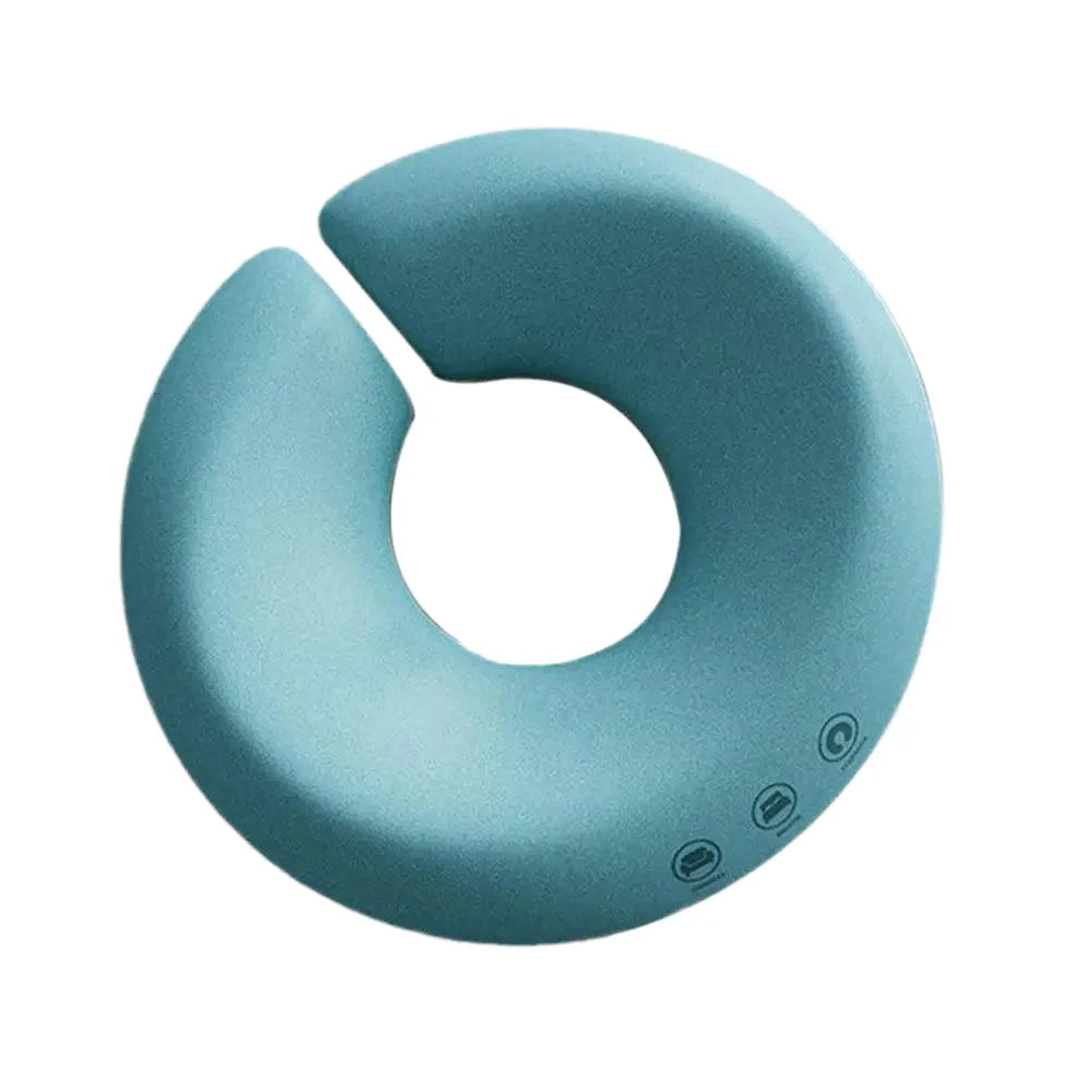 Orthopedic U-Shaped Silk-Feeling Memory Foam Pillow Knitted Face Cushion for Salon Hotel for Salon and Hotel Use