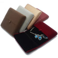 Custom Engagement Ring Box Flannel Double Button Jewelry Box Velvet Jewellery Box Set