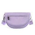 Custom New Waterproof Nylon Fanny Pack Chest Bag Purse for Women Girls Waist Bag Crossbody Cute Belt Sport Messenger Bag