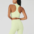 Custom Logo Bodycon Backless Women's Tank Tops Sports Gym Fitness Crop Top Women