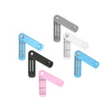 2pcs Reusable Cotton Swab Ear Cleaning Cosmetic Silicone Buds Swabs Sticks Double-headed Recycling for Cleaning Makeup
